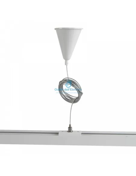 Wiva 41900129 Kit de suspensión para carril blanco de 2m